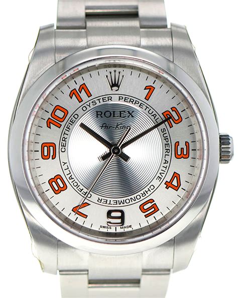 glass rolex air king 11420|rolex air king in stock.